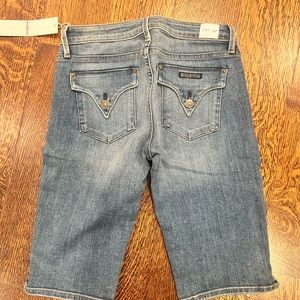 Hudson gray jean shorts